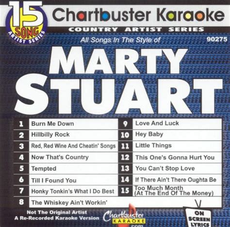 best buy chartbuster karaoke marty stuart [cd]