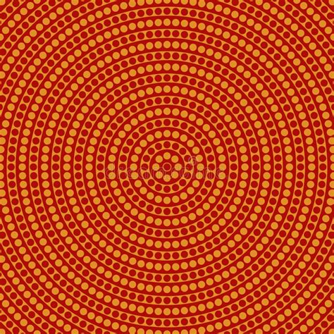 Surface Pattern With Repeated Circles Background Symmetric Geometric