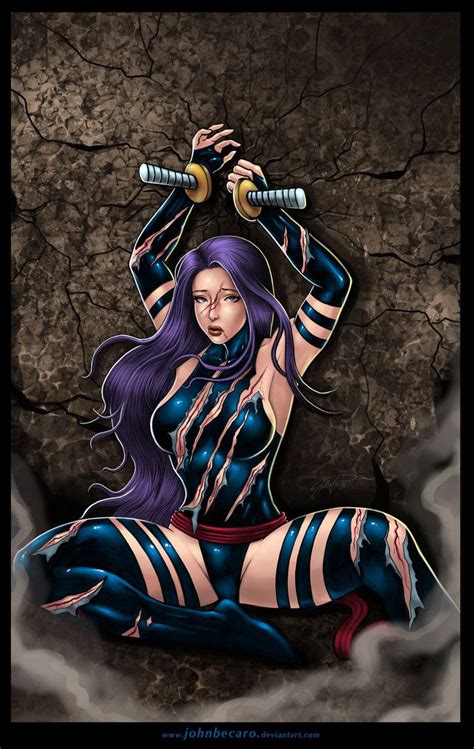 Beat And Bound Psylocke By Andrewr On Deviantart Marvel Comics Sexy Psylocke Comics Girls