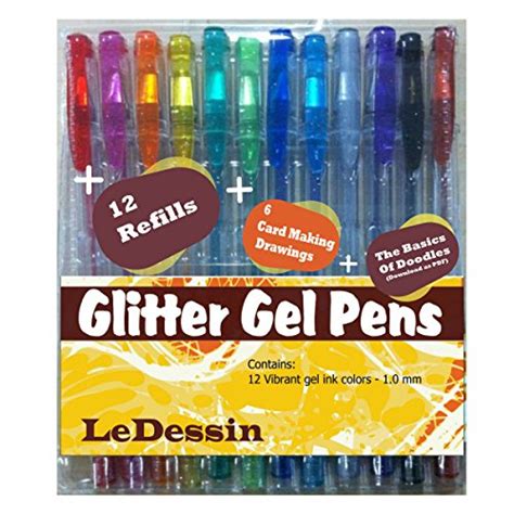 Color Technik Glitter Gel Pens Amazing Sparkling Colors With Comfort