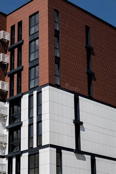 Modern Complex Of Residential Buildings Stock Photo Image Of Street