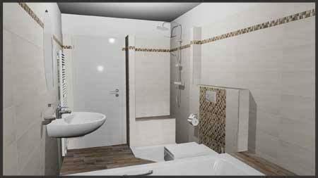 Das badezimmer hat circa 7 qm, inklusive wände, je nach die fliesen sind 1,2x1,2m großformat. Mosaik im badezimmer beispiele