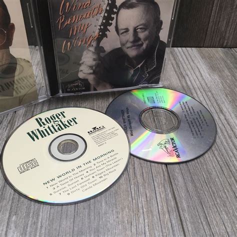 New World In The Morning Wind Beneath My Wings Roger Whittaker Cd