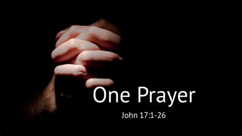 One Prayer