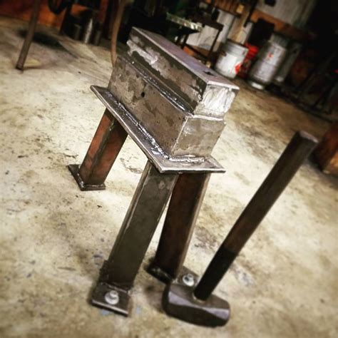 What results is a collection of paramount blacksmithing 5. turnerforge: "Upgrade on the striking anvil! #turnerforge #blacksmith #forge #anvil # ...