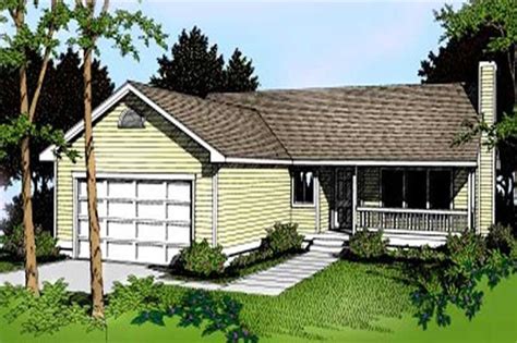 Find modern open floor plans, small 3&4 bedroom rancher homes w/basement & more! Small, Traditional, Ranch House Plans - Home Design DDI91 ...