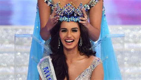 Miss World 2017 Manushi Chhillar Becomes Sixth Indian To Win Crown Beautyfashion News Zee News
