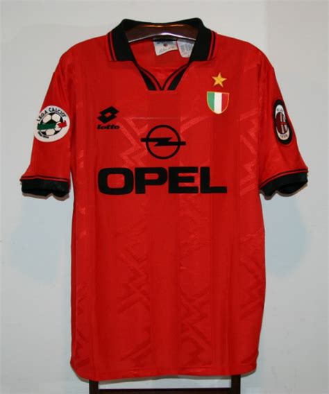 The most common ac milan 1996 material is metal. AC Milan Third Camiseta de Fútbol 1996 - 1997. Sponsored ...