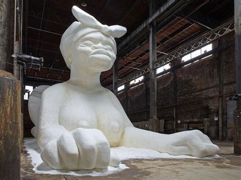 How Kara Walker Built A 75 Foot Long Candy Sphinx In The Abandoned