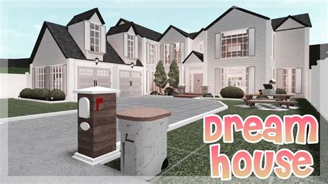 Roblox Bloxburg 500k Dream House Mansion House Tour Youtube