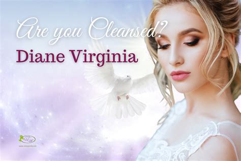 Diane Virginia Are You Cleansed Vinewords Devotions And More