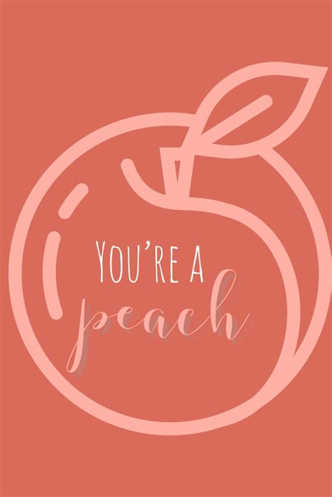 you re a peach quote peach quote neon signs quotes