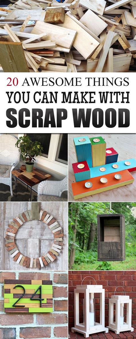 20 Awesome Things You Can Make With Scrap Wood Small Wood Projects