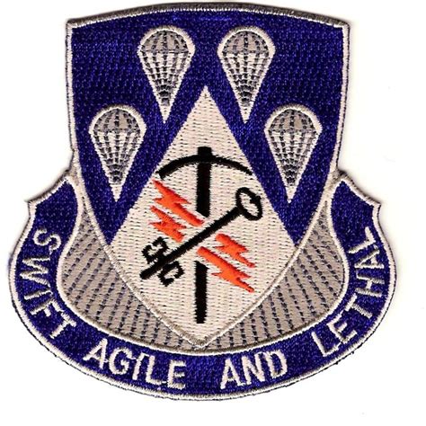 4th Brigade 82nd Airborne Division Special Troops Battalion Patch Stb