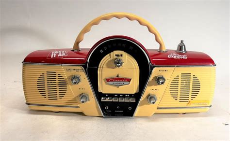 sold price a coca cola brand retro radio with cassette deck may 3 0122 6 00 pm aest