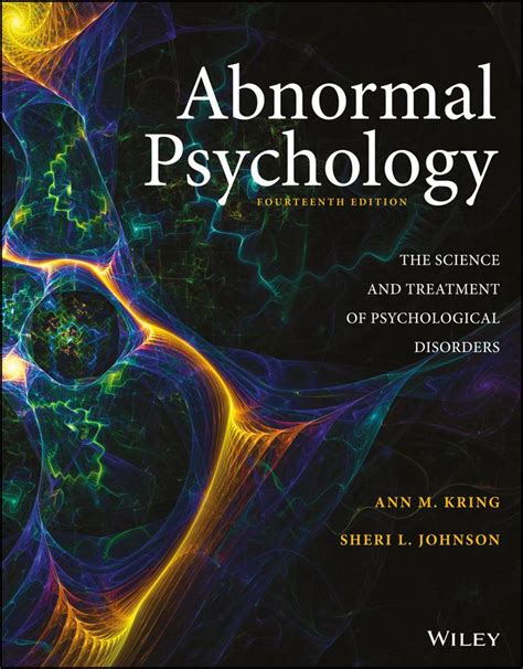 Abnormal Psychology 14th Edition By Ann M Kring 9781119395232