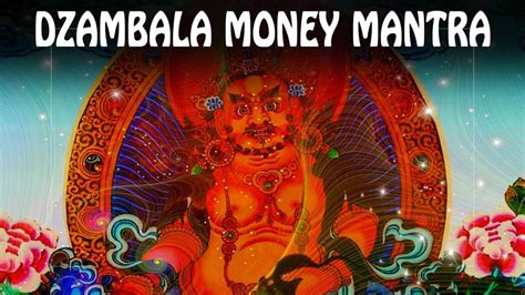 Even when things are tight or money is causing you anxiety, taking a second to focus on where you're going right can help you stay calm and clear your head. Great DZAMBALA Mantra for MONEY 💰 Business Luck money ...