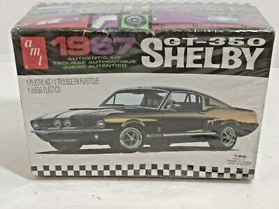 AMT SHELBY GT MUSTANG MODEL RACE CAR KIT Plastic Scale NEW SEALED EBay