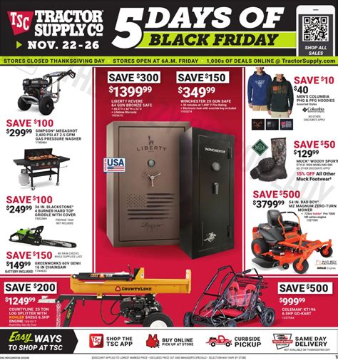 Tractor Supply Black Friday Sale 2023 Heres What To Expect The