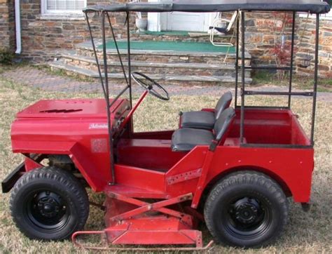 Antique Jeep Palomino Roof Mower Lawn Mower Artofit