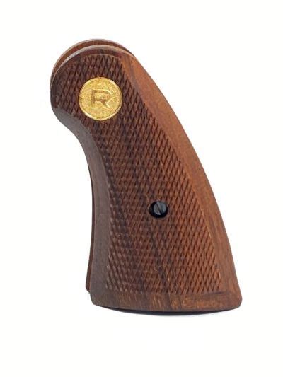 Colt Python Walnut Grip With R Medallion