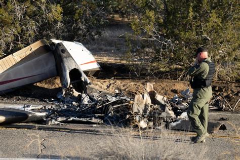 2 Found Dead After Airplane Crashes Near Hesperia Airport Ignites
