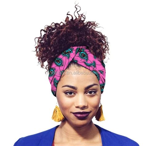 African Print Head Tieblack Woman Wax Print Head Wrap Turban Buy African Head Wraps Turban