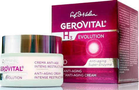 Gerovital H3 Evolution Anti Aging Cream Intense Restructuring 50ml Skroutzgr