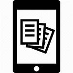 Kindle Ebook Icon Ipad Tablet Handheld Reading