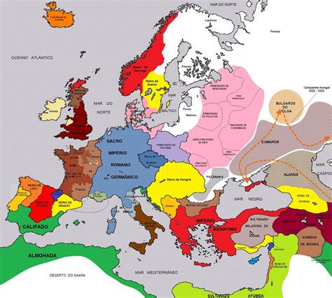 Europa HistÓrica Europa 1200 Dc