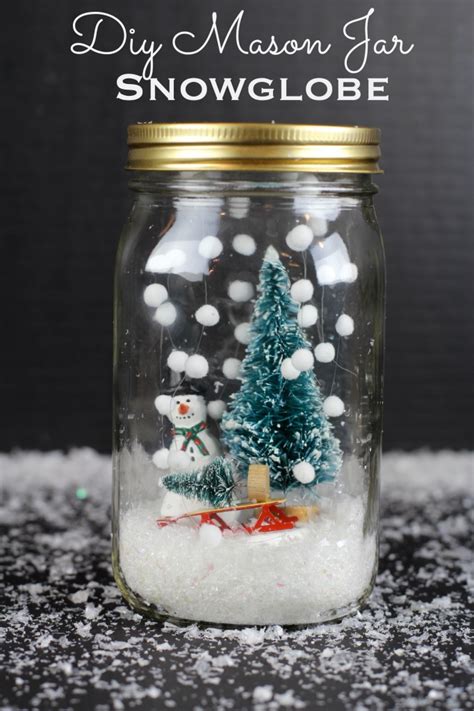 Diy Snow Globe Fun Crafts Kids