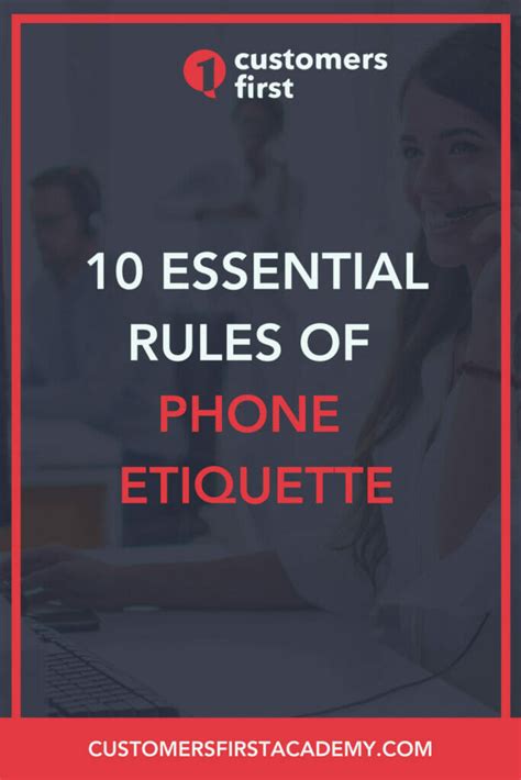 10 Must Know Rules Of Telephone Etiquette For Customer Service