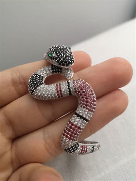 Swarovski Lonparny Snake Bracelet Grailed