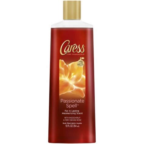 Caress Passionate Spell With Passionfruit And Fiery Orange Rose Body Wash
