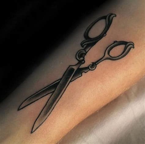 70 Scissors Tattoo Designs For Men Sharp Ink Ideas