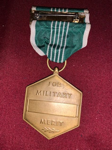 Us Wwii Arcom Army Commendation Medal Slot Broach Real Deal Old One