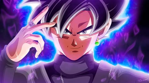 An Animated Image Of Gohan From Dragon Ball Fighterz With Lightning In