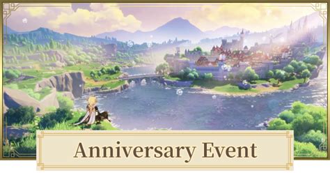 Genshin Impact Anniversary Event Details When Is The Anniversary