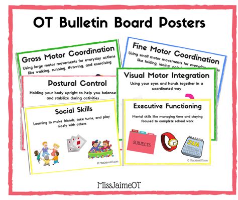 These Free Printable Bulletin Board Posters Are Perfect For Your Ot