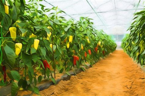 Greenhouse Pepper Cultivation