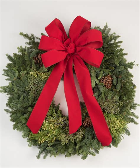 Fresh Holiday Wreaths Available For Delivery And Pick Up Robertsons