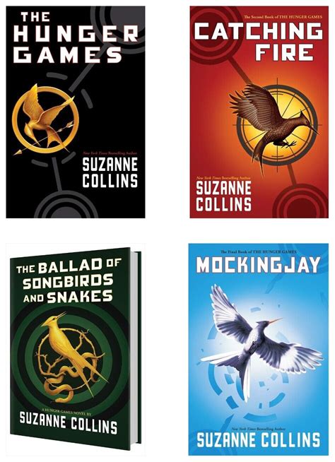 The Hunger Games 4 Book Box Set Adult By Suzanne Collins 9781338686531