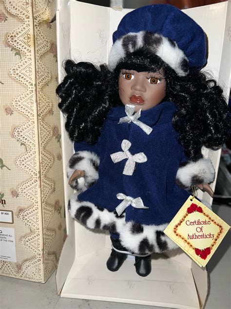 I Have A Doll Collectors Choice Vintage Series By Dandee Winter Coat Series African American