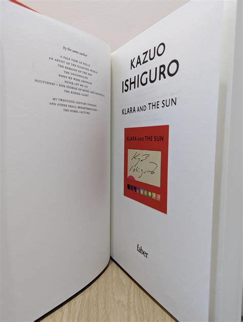 Klara And The Sun Signed Gift Edition De Ishiguro Kazuo New