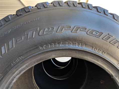 Bf Goodrich All Terians Tires 3256015 For Sale In Tucson Az Offerup