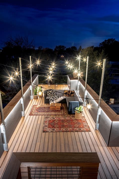 Modern Roof Deck Addition In Capitol Hill Washington Dc Four