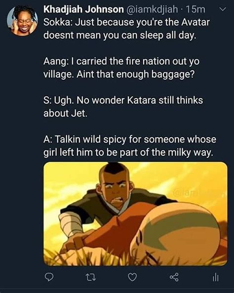 Firelord Zuzu On Instagram “not The Milky Way🤣🤣🤣” 💀 Avatar The Last Airbender Funny The Last