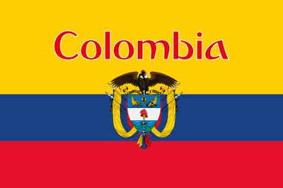 Imagenes animadas de banderas de colombia. Colombia name Flag available to buy - Flagsok.com