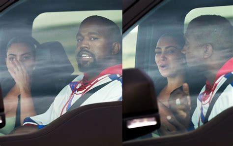 Kim Kardashian Spotted In Tears At Kanye West Crisis Talks The Standard Entertainment