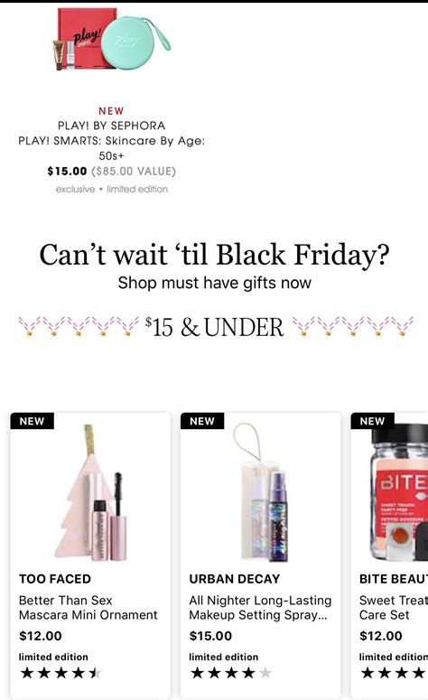 Shop black friday beauty deals at sephora and find the hottest deals in makeup, skincare, hair care and perfume in 2021. Sephora Black Friday 2018 Ad, Deals and Store Hours ...
